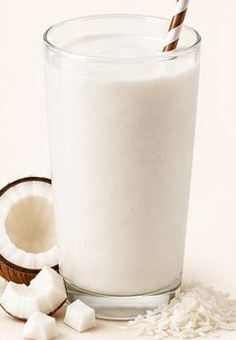 Coconut Yogurt Drink made with Pumjil Yogurt Smoothie Mix