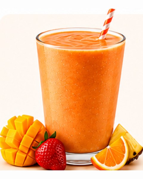 Island Drift Smoothie made with Pumjil Yogurt Smoothie Mix