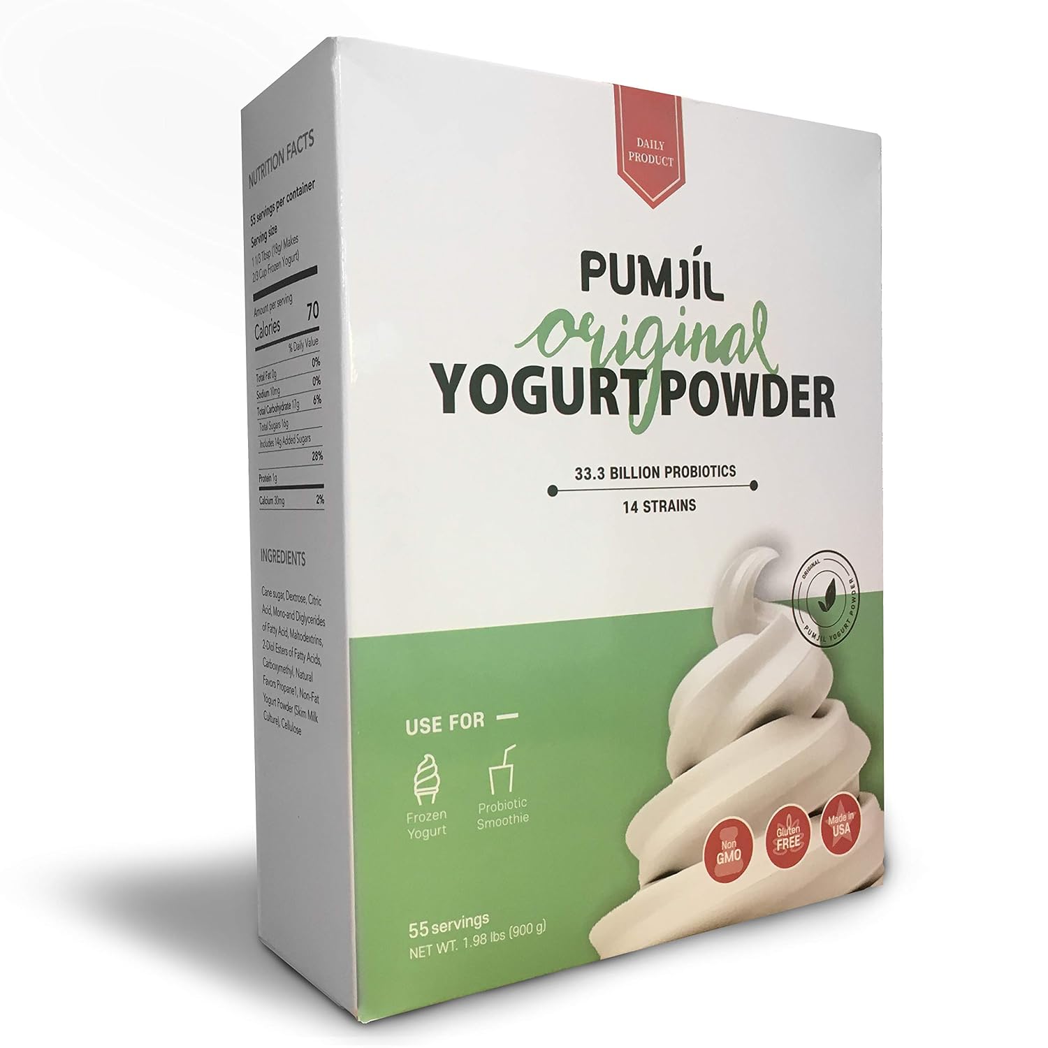 Pumjil Probiotic Frozen Yogurt Mix, Original