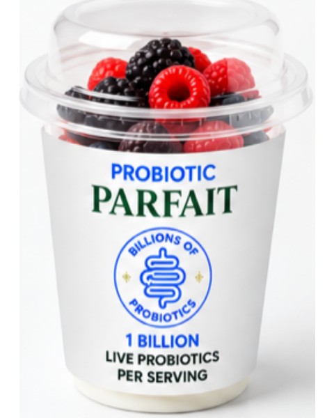 Probiotic parfait made with Pumjil